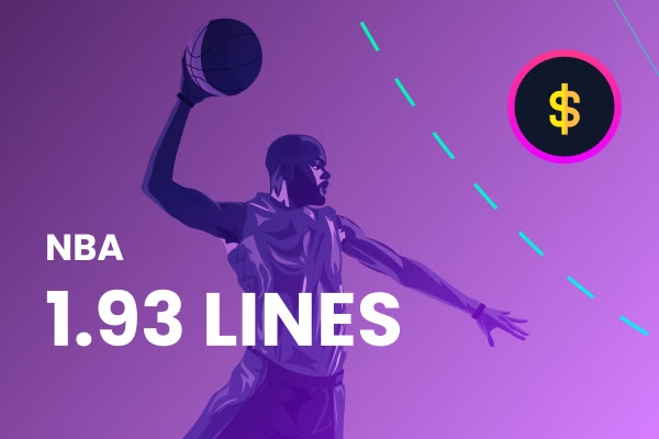 NBA 1.93 lines at Bet Right