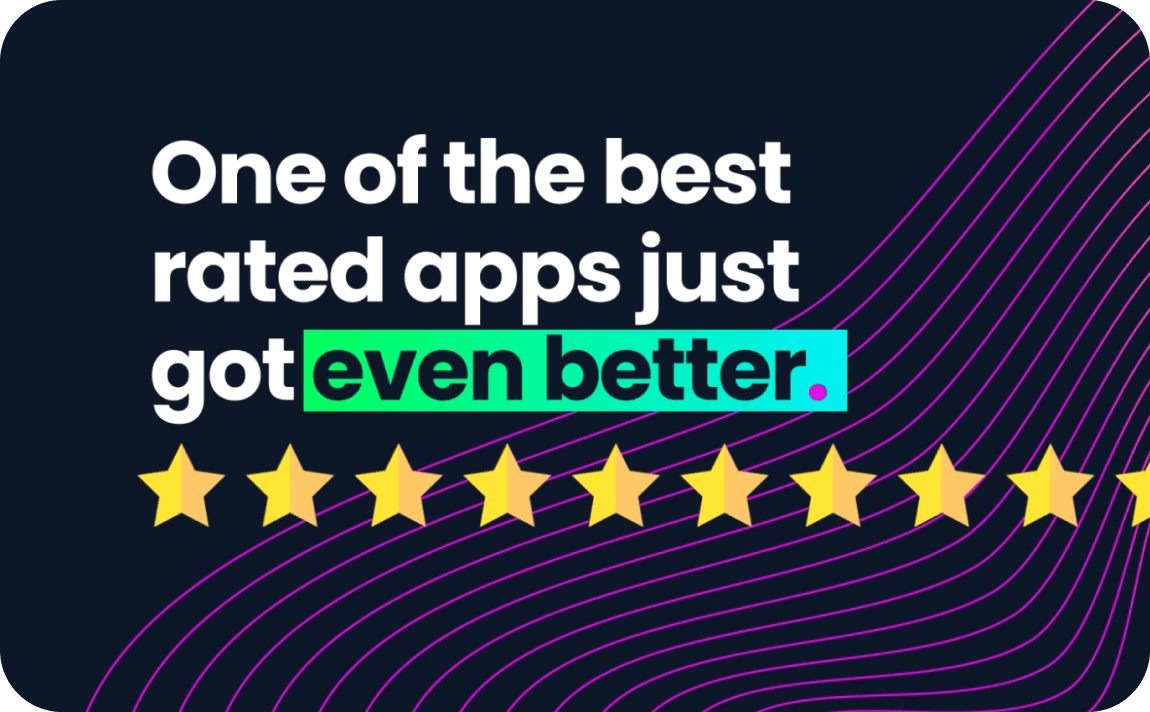 One of the best rated apps just got even better