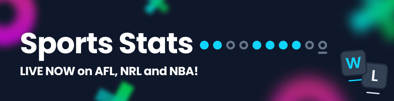 Sports Stats live now on AFL, NRL & NBA at Bet Right!